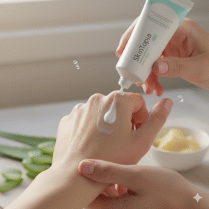 الترطيب العميق البشرة الجافة