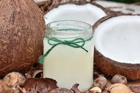 زيت جوز الهند وخلاصة الصبار